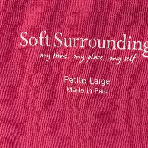 Soft Surroundings BUNDLE - TWO Pima Cotton Short Sleeve Tunic Tee – Petite Large - Picture 11 of 14